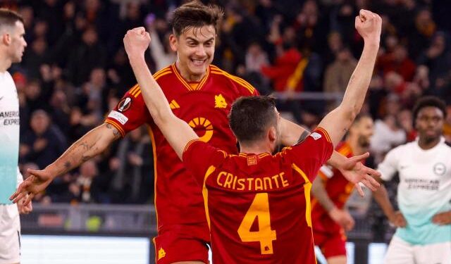 La Roma de De Rossi trituró al Brighton de De Zerbi para conseguir el billete a cuartos de final