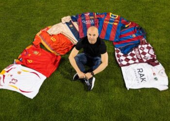 Iniesta juega su partido mil como profesional: “Me siento un privilegiado”
