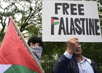 Manifestantes se reunieron en apoyo a Palestina y retrasaron la llegada de las estrellas a los Óscar