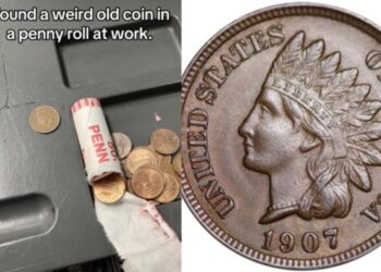 Encontró una moneda vieja en su trabajo en EEUU, pero no sabía que valía millones (VIDEO)