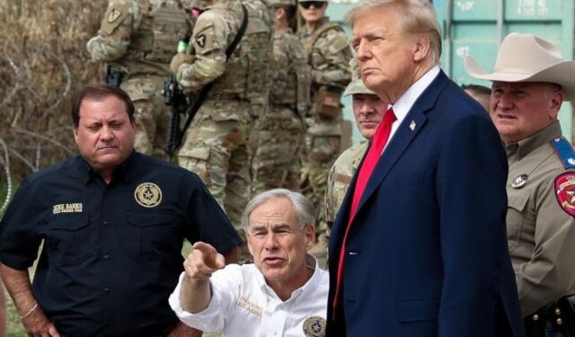 Donald Trump visitó Texas y este fue su acuerdo con el gobernador Greg Abbott
