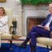 VIDEO: El inapropiado beso en la cabeza de Biden a Meloni durante encuentro en la Casa Blanca