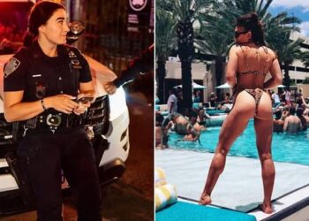 La policía más sexy de Nueva York demandó al departamento tras filtrarse una foto suya en topless