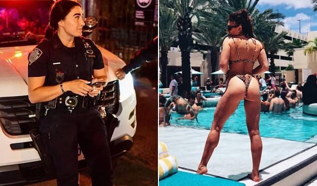 La policía más sexy de Nueva York demandó al departamento tras filtrarse una foto suya en topless