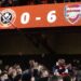 Arsenal respondió a victorias de Liverpool y City con una goleada sin piedad a Sheffield