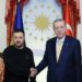 Zelenski llegó a Turquía para hablar de la guerra en Ucrania con Erdogan