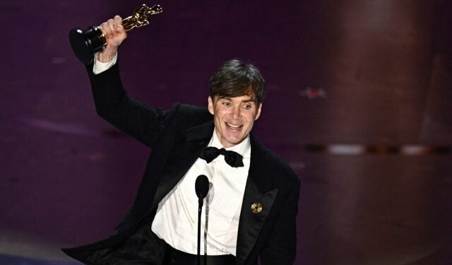 Cillian Murphy cumplió los pronósticos y se llevó el Óscar a mejor actor por “Oppenheimer”