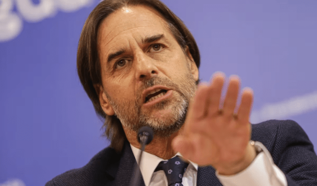 Lacalle Pou le respondió a Maduro: Estar en la vereda de enfrente me da tranquilidad