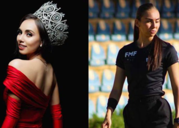 Los partidos jamás fueron iguales desde que esta sensual reina de belleza se convirtió en árbitra profesional