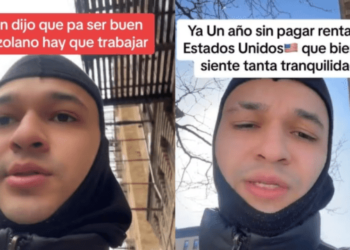 Venezolano reapareció y se defendió de críticas por no pagar alquiler y recibir dinero gratis en EEUU (Video)