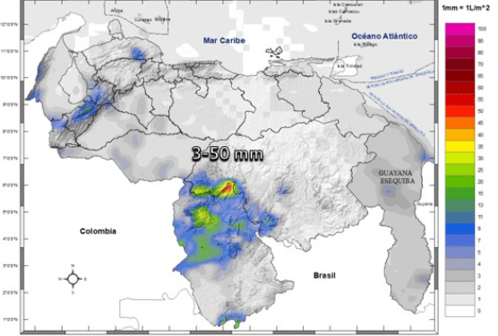 Inameh prevé escasa nubosidad y áreas despejadas en Venezuela este #8Mar