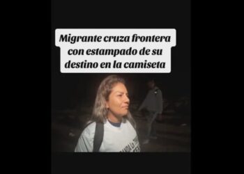 Migrante latina usó un ingenioso método para llegar a EEUU y todo gracias a su prenda de vestir (VIDEO)