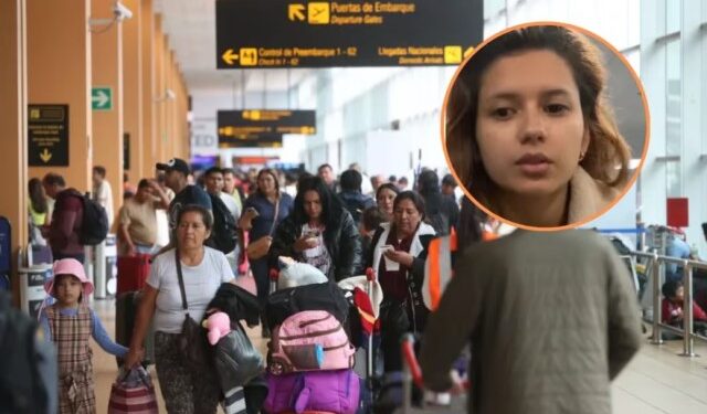 Venezolana que vive más de un mes en aeropuerto de Lima no puede ingresar al país: la “solución” que le ofrecen