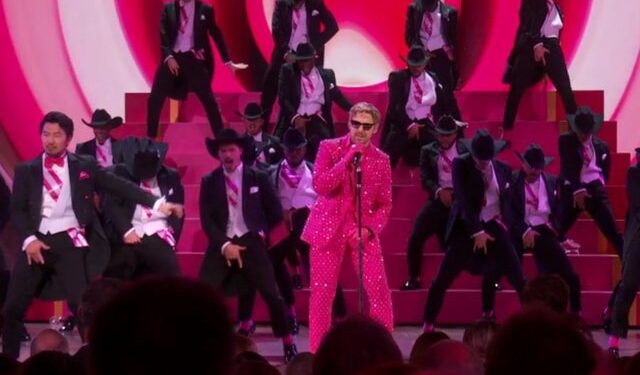 Ryan Gosling protagonizó el momento de la noche en los Óscar al interpretar “I’m just Ken” (VIDEO)