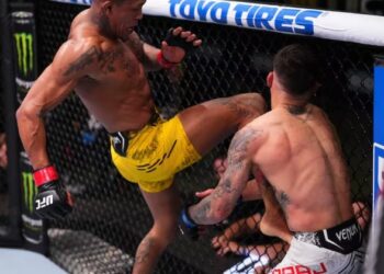 El brutal nocaut de Vinicius Oliveira en su debut en UFC: la definición más impactante del año (VIDEO)