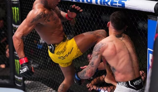 El brutal nocaut de Vinicius Oliveira en su debut en UFC: la definición más impactante del año (VIDEO)