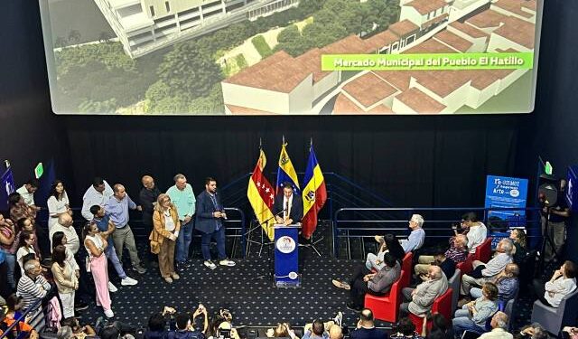 Más de cuatro mil empleos generará la construcción del Mercado Municipal de El Hatillo