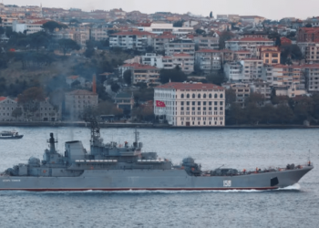 Ucrania hundió otro buque de guerra ruso en el Mar Negro con drones