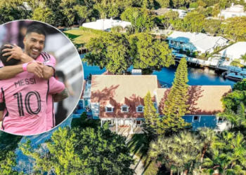 Acceso al lago, ocho baños y seguridad las 24 horas: Luis Suárez vivirá en una lujosa mansión de Miami y será vecino de Messi