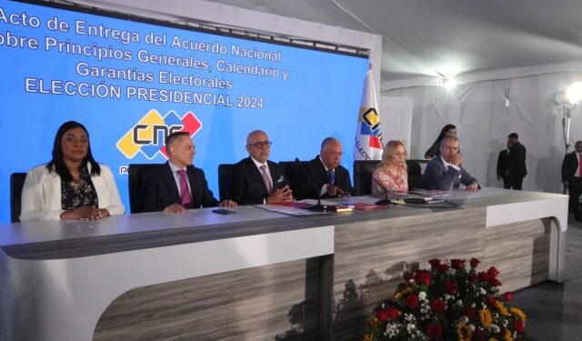 CNE empezará a estudiar propuestas del chavismo para fijar fecha de las presidenciales
