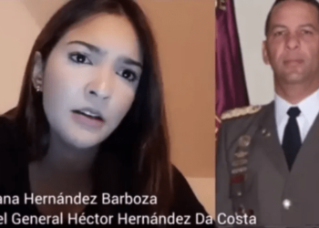 Hija del general Hernández Da Costa pidió atención médica para su padre detenido en El Rodeo I (VIDEO)