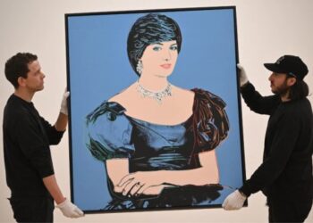 Subastarán el singular retrato que Andy Warhol hizo de la princesa Diana de Gales