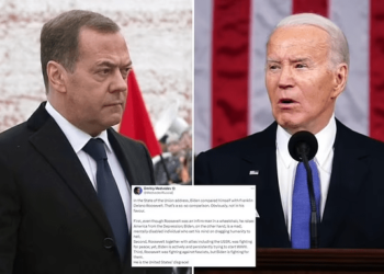 Desde “loco con discapacidad mental” hasta “vergüenza para EEUU”: Medvédev descalificó a Biden