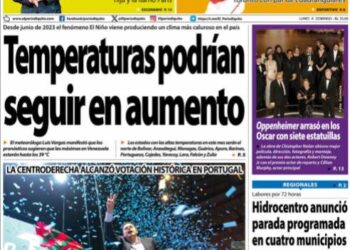 Portadas de este lunes 11 de marzo de 2024