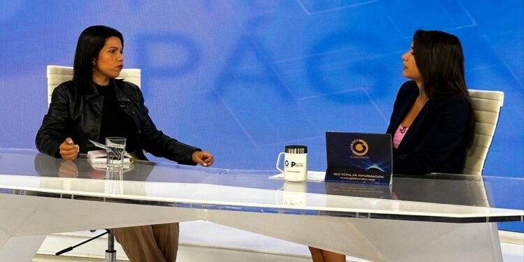 Diana Rodríguez: Un Nuevo Tiempo trabaja para ganar la elección presidencial