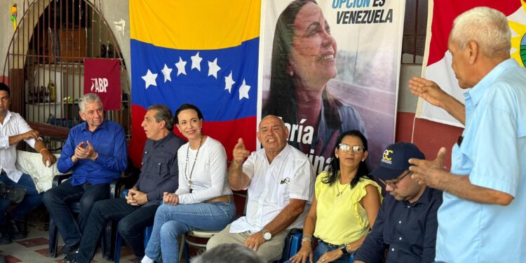 María Corina Machado retomó campaña con giras en Yaracuy y Aragua