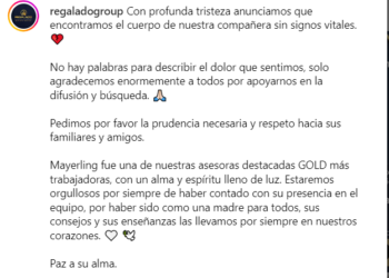 Pescadores hallaron muerta a la asesora inmobiliaria Mayerling Andrade en el lago de Maracaibo