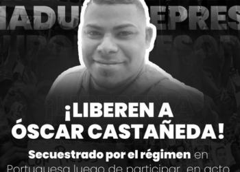 Denuncian la detención de Óscar Castañeda, simpatizante de María Corina Machado