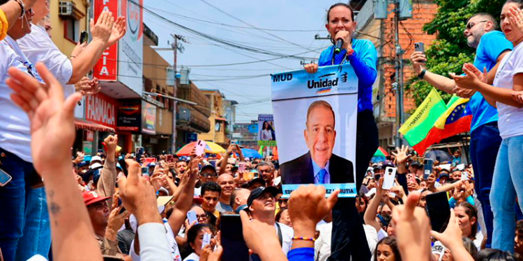 María Corina Machado agradeció a los habitantes de Turén por asistencia masiva a sus concentraciones: “Vamos con todo”