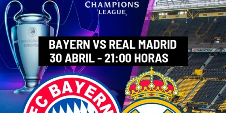 Bayern Munich y Real Madrid protagonizan el Clásico Europeo en la Champions League