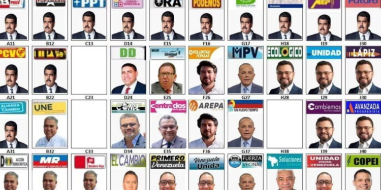 Sombras y pecados del tarjetón electoral