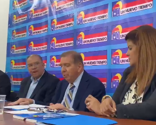 Edmundo González sostiene reunión de trabajo con la dirigencia política de Un Nuevo Tiempo