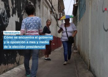 Cómo se encuentra el gobierno y la oposición de Venezuela a menos de mes y medio de la elección presidencial