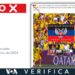 Es falso que los fans de Rumania colgaron una bandera de la República de Donetsk en el partido contra Ucrania
