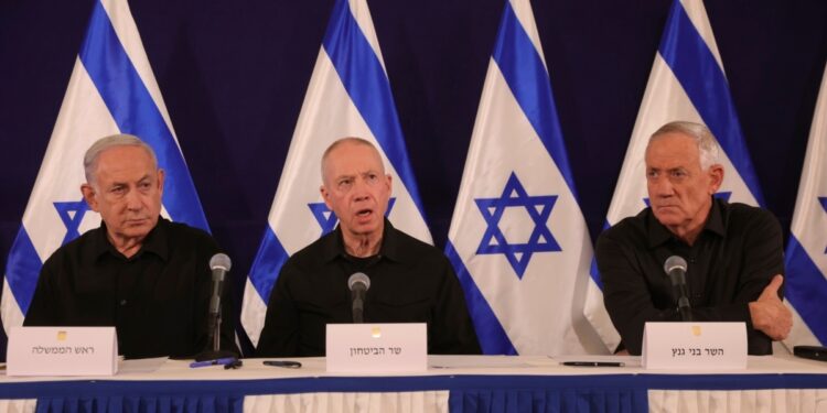 Primer ministro israelí Netanyahu disuelve el Gabinete de Guerra