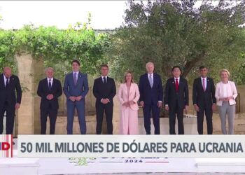 Líderes G7 acuerdan prestar 50.000 millones de dólares a
Ucrania