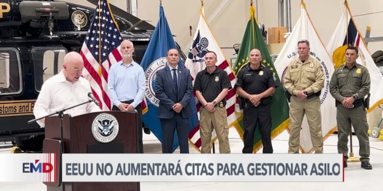 EEUU no aumentará número de citas de CBP One