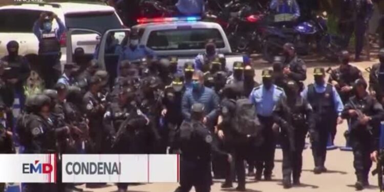 Expresidente hondureño Juan Orlando Hernández condenado a 45 años en prisión