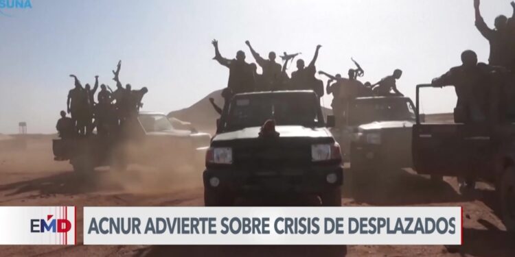 ACNUR insta a poner fin a la guerra en Sudán por crisis de refugiados