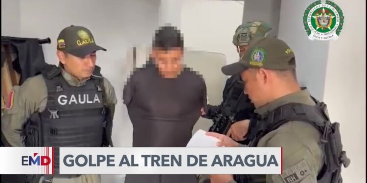 Detienen a cabecilla del Tren de Aragua en Colombia
