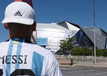 En Fotos | Argentinos se movilizan en Atlanta ante el arranque de la Copa América
