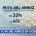 “La Ruta del Arroz”, muchas expectativas… pocos resultados, según expertos