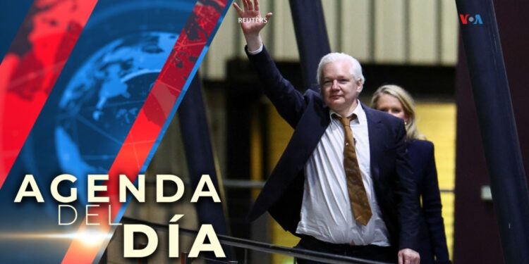 Fundador de WikiLeaks se declara culpable de un cargo de espionaje y queda en libertad