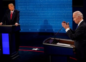 Cómo fue el último cara a cara Biden – Trump en 2020