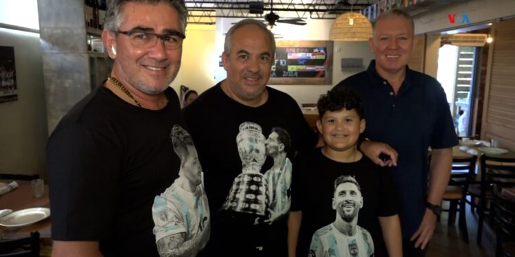 Argentinos en Miami se unen a la fiesta por la Copa América