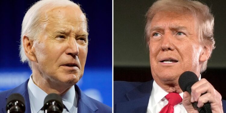 Varios millones de dólares se recaudaron en eventos de campañas de Joe Biden y Donald Trump